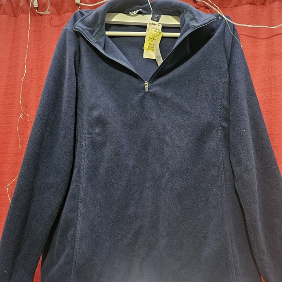Lands' End Tops - Lands End Navy Blue Quarter-Zip Pullover